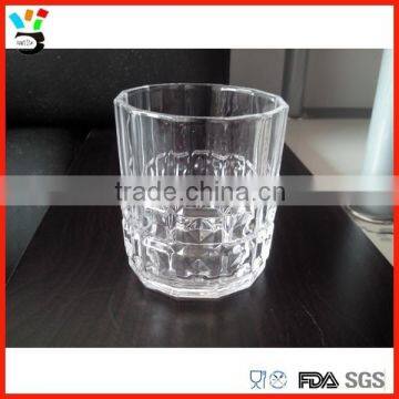 Pattern Carved 250ml Drinking Scotch Whisky Glass Cups