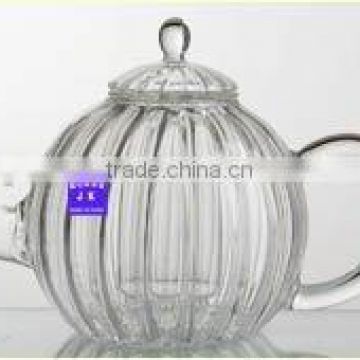 clear glass tea set