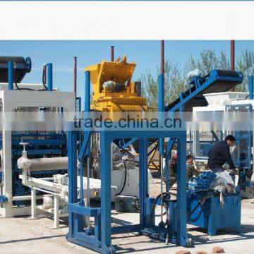 Full-automatic QYT8-15 Cement Block Machine With Reliable Performance
