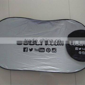 Car Rear Winshield Sunshade/nylon/mesh Rear Sunshade With Customized Printing Logo photo-5