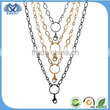 New Products 2016 Arrival Stainless Steel Oval Chain Business Company