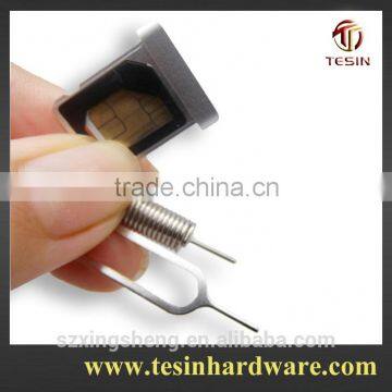 high quality sim card eject pin for iphone 5/4s/4g/3gs/3g paypal is accepted