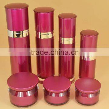 New Round Shape Cosmetic Empty Acrylic Lotion Bottle photo-3
