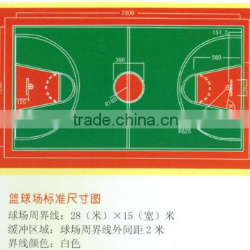 High Quality And Environment Friendly Plastic sports ground