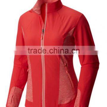 new style winter outdoor windproof softshell jacket for ladies