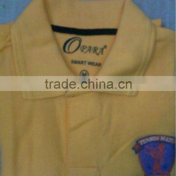 Promotional T Shirt With Embroidery and Applique