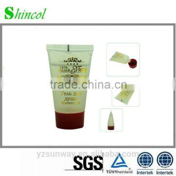 high quality 35ml tube disposable screw cap hotel shampoo