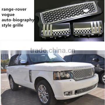 auto-biolgraphy grille fender vent for rang-rover vogue 2010-2012