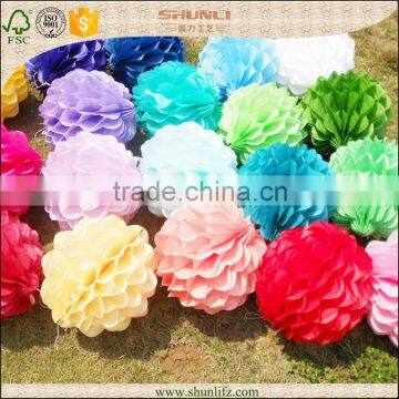 New design tissue paper honeycomb ball