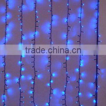 LED curtain light blue-10cm bulb space