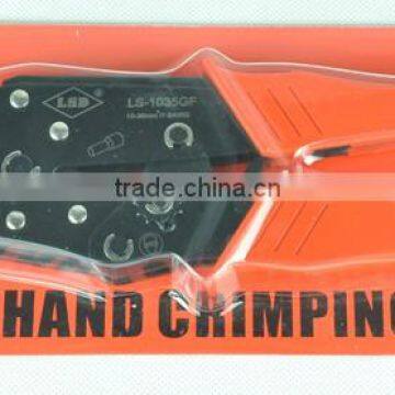 Hardware Tools Mini European Style Crimping Pliers LS-1035GF photo-3