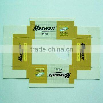 R6 SIZE AA UM-3 DRY CELL BATTERY 24PCS INNER PACKING