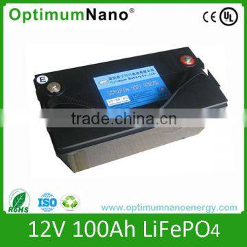 Quick charge Long discharge deep cycle 12v 100ah battery.