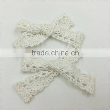 Top Grade Cheapest Cotton Lace Ribbon Bow