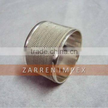 Rope wire Brass Napkin rings