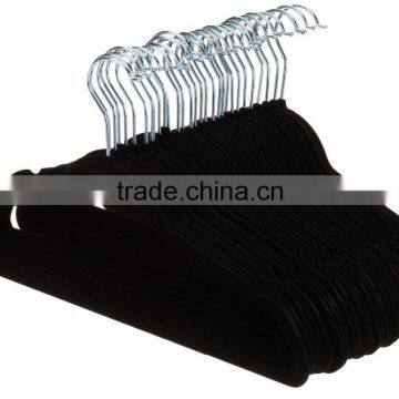 Velvet Hangers, Flocked Hangers - Space Saving Thin Profile, Non-slip Hanger With Notched Shoulders, Suit Hanger, Clothes Hanger photo-3