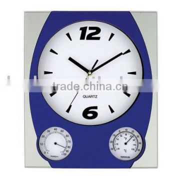 Plastic Weather Station Clock YZ-8933D