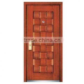 Professional Zhejiang Factory Fusim Brand Best Steel Wooden Door2014