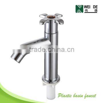 ABS plating plastic wash hand sensor basin taps for cold water