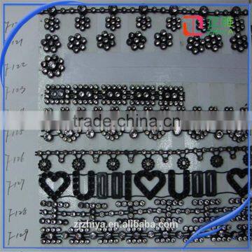 factory wholesale 10yards rhinestone glass crystal cup chain