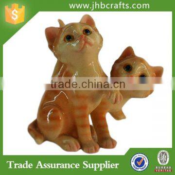 Lovely Cat Resin Animal Figurine For Home Decoration photo-4