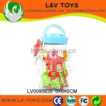 12 PCS Funny Cartoon Plastic Baby Ring Rattle in bottle fo kids LV0095830