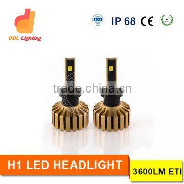 Factory Fanless Bright Led H1 Led Headlights for Car Head Light With Wholesale
