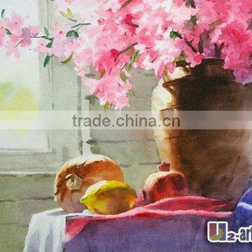 High quality flower watercolor paintings for sale