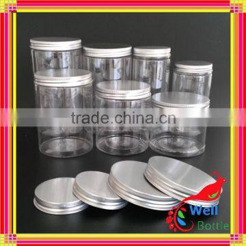 100g 150g 200g 250g 300g cream jar with clear plastic jar manufacturing