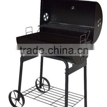 Outdoor BBQ Grill Charcoal Barbecue with wheel