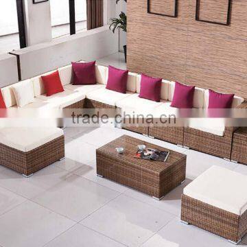 Outdoor rattan sofa set outdoor sofa rattan sectional sofa set in garden furniture