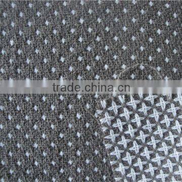 woolen Jacquard/fancy fabric made in asia woolen spot goods/wool poly blend worsted fabric in jiangsu china