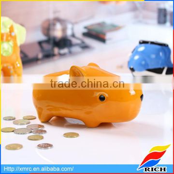 Promotional animal shape funny money box craft