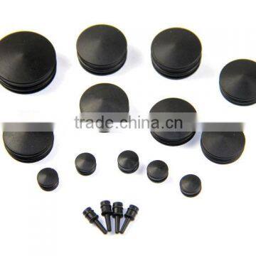 Medical rubber piston for injection