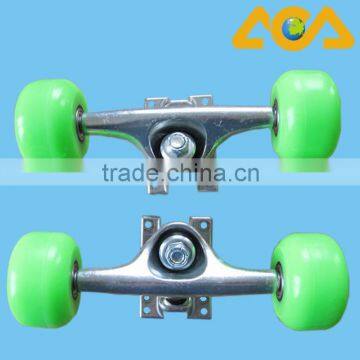 Skateboard Wheels and Trucks Sets, 5inch Skateboard Trucks, 52x30mm Skateboard Wheels