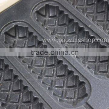 Commercial Use Non-stick 110v 220v Electric 5pcs French Hot Dog on A Stick Lolly Waffle Maker photo-3