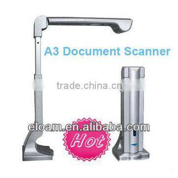 A3 size portable document scanner with best quality,OCR scanner