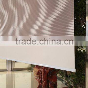 Translucent double blind fabric