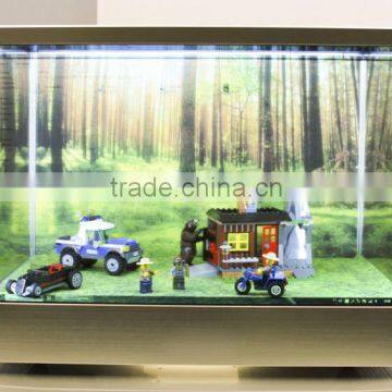 19" Transparent LCD display with multi touch panel optional