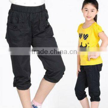 Casual Top Supplier Summer Comfortable Light Cotton Pants Girls