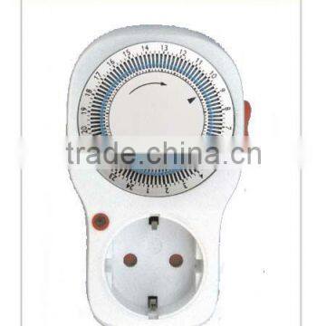 Hot sale electrical timer socket with light