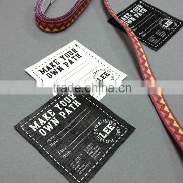 Polyester Satin Ribbon Special Fonts Care Label photo-3