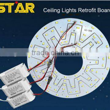 20W LED ceiling light retrofit led replacement magnetic retrofit kit board