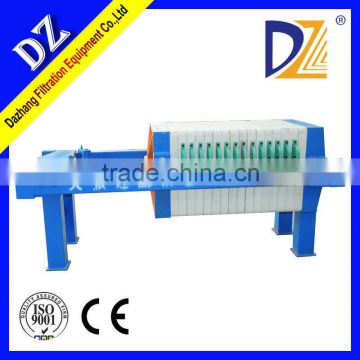 Small Manual Filter Press for Waste Water Treatment