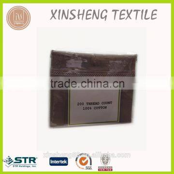 Luxury wholesale lace cotton satin sheet set