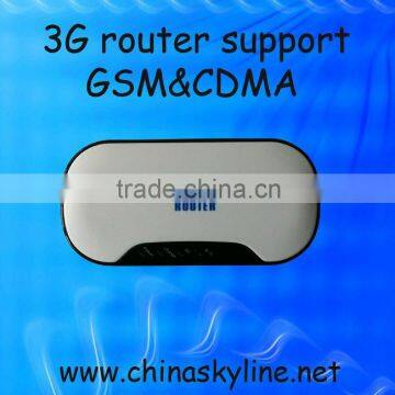 3G mini wifi router with 150M support GSM and CDMA