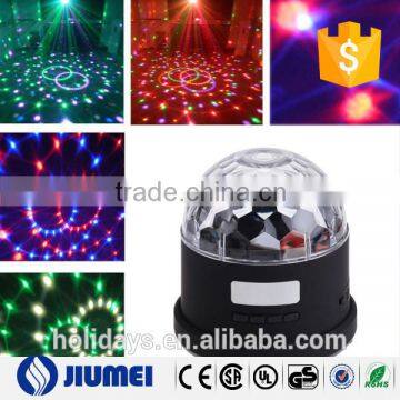 2015 new crystal sunflower mini led magic ball light