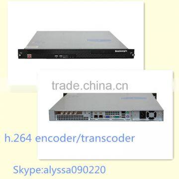 4 in 1 MPEG2/4 encoder With IP Output