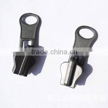 wholesale good quality plated Metal Zipper Slider from hkt machinery manufacturer