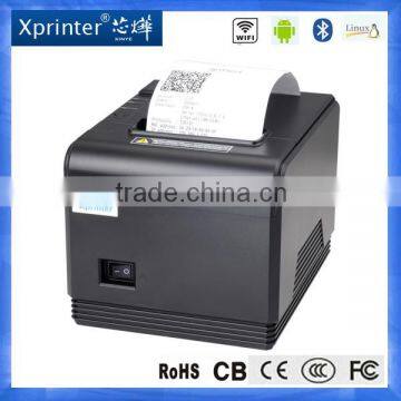 80mm thermal receipt Printer with USB+Serial+Lan port